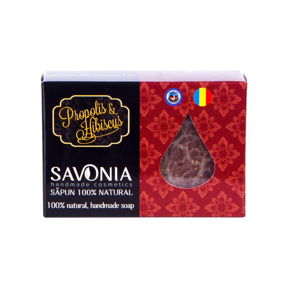 Sapun Natural Propolis si Hibiscus, 90g