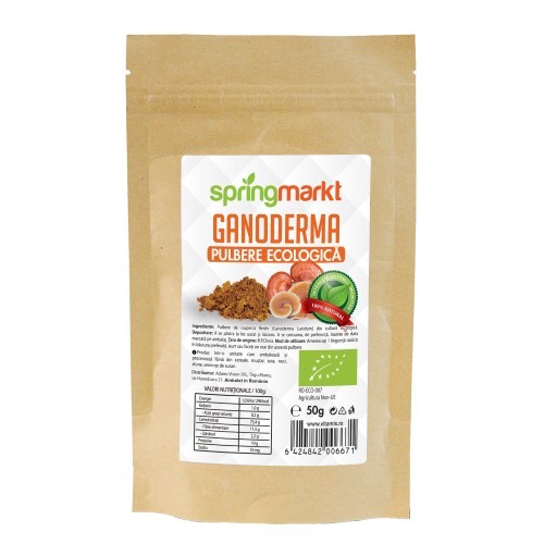 Pulbere de Ganoderma 50gr BIO