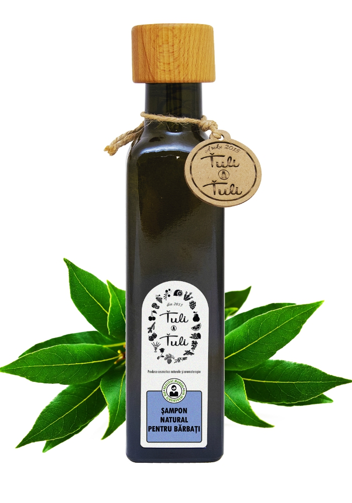 Sampon Natural pentru Barbati (camfor), 250 ml, Tuli a Tuli