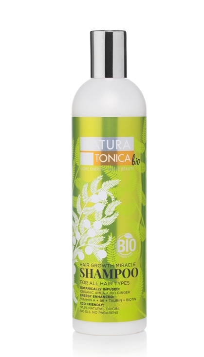 Sampon pentru stimularea cresterii parului Hair Growth Miracle, 400ml - Natura Estonica