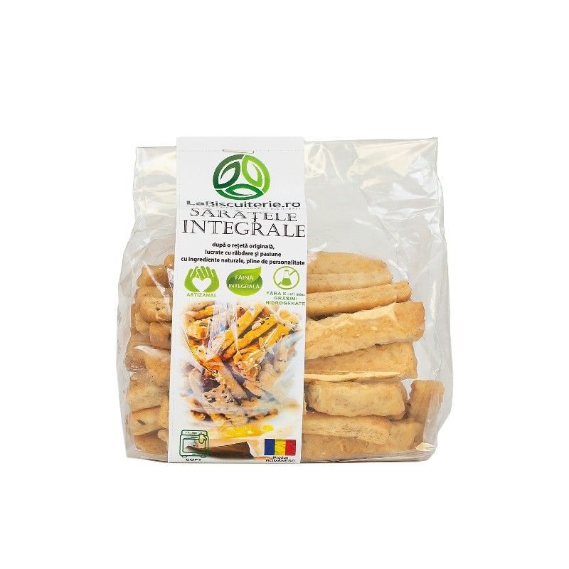 Saratele integrale cu unt si chimen, 200 gr