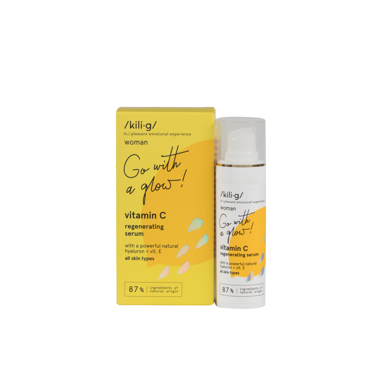 Serum Regenerant cu Vitamina C, KILIG WOMAN, 30 ml