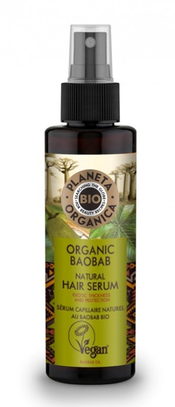Serum volum si protectie pentru par, Organic Baobab, 150ml - Planeta Organica