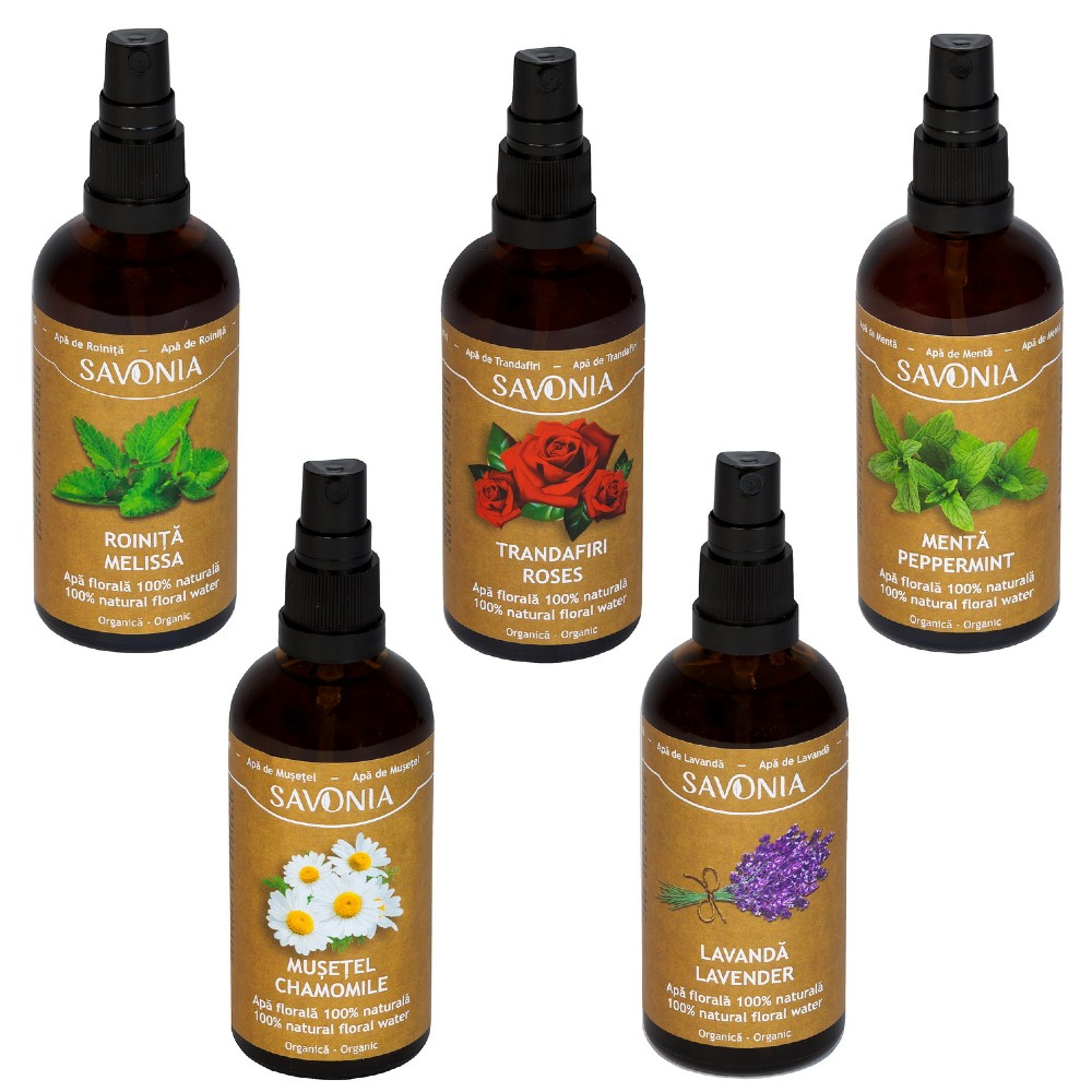 Set 5 Ape Florale Organice Savonia