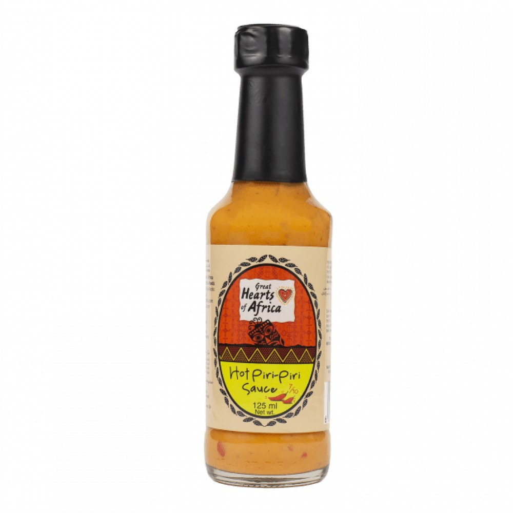 Sos iute Piri-Piri 125ml - Great Hearts of Africa