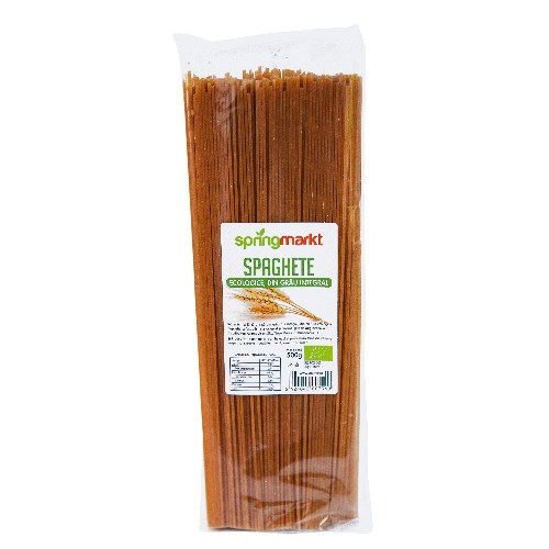 Spaghete din Grau Integral 500gr BIO