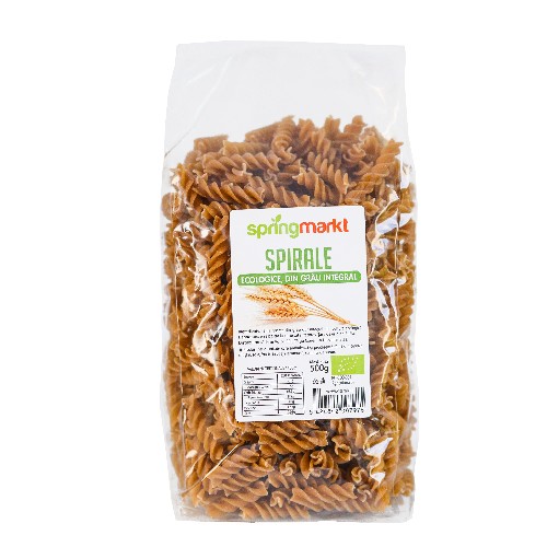 Spirale din Grau Integral 500gr BIO