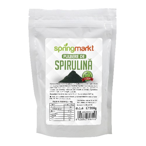 Pulbere de Spirulina 200gr