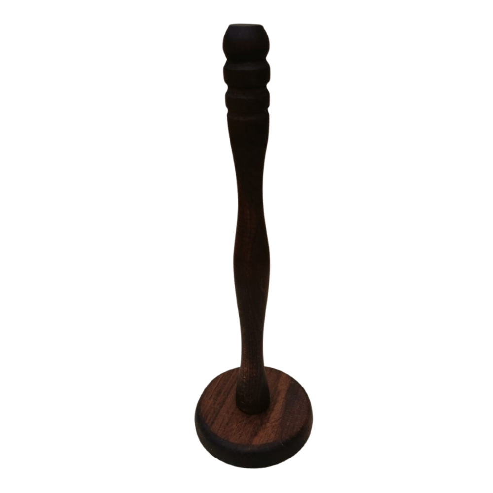 Suport Servetele din Lemn, Maro Inchis, 33 cm