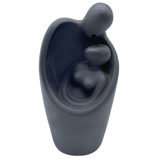 Suport Ceramic "În Brațele Iubitului" pentru Conuri Parfumate "Fum Curgător"