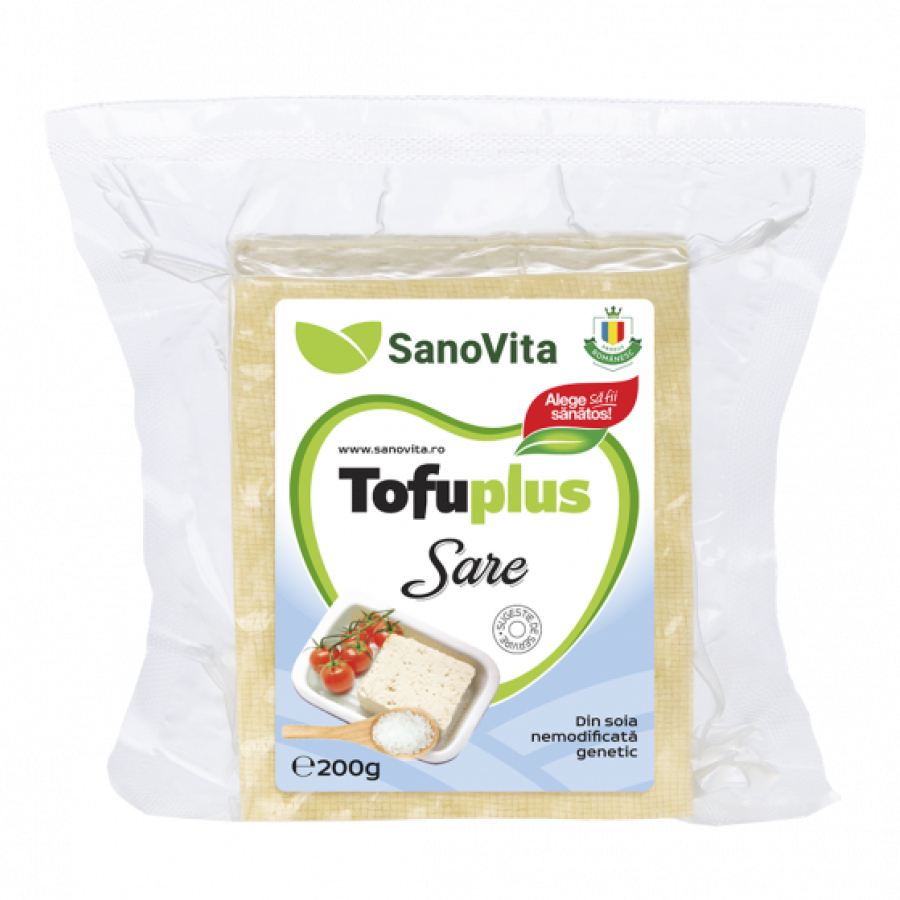 Tofu cu Sare (Sterilizat) 200g SANOVITA