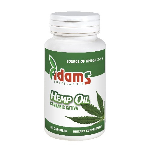 Ulei de Canepa 1000mg, 30cps