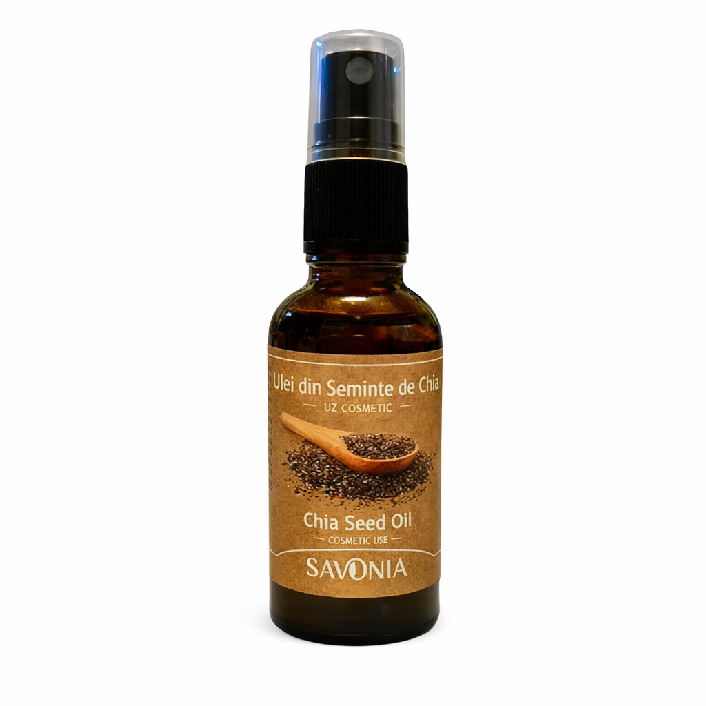 Ulei din Seminte de Chia, Uz Cosmetic, Savonia, 30 ml