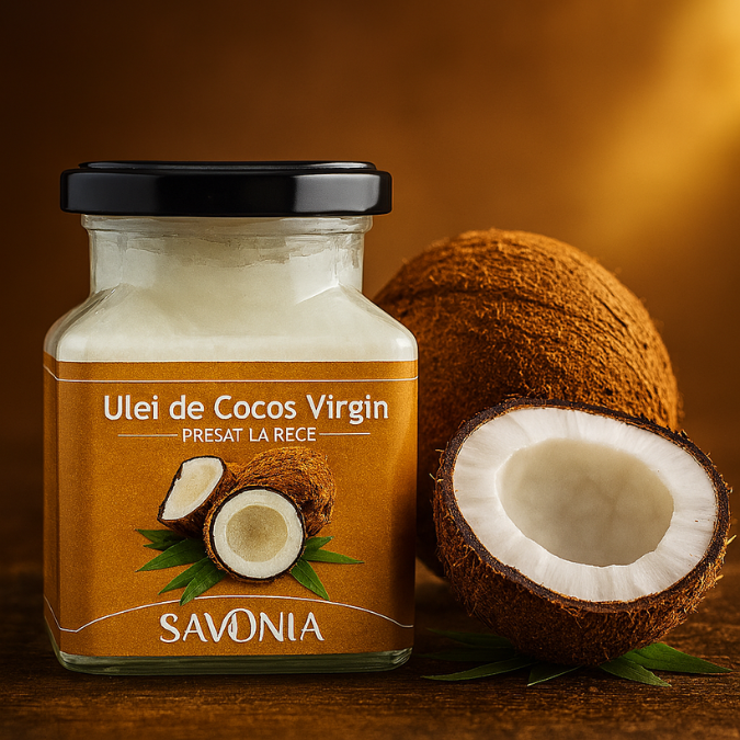 Ulei de Cocos Virgin, Savonia, 200 ml