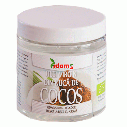 Ulei de Cocos Virgin presat la rece 250ml BIO