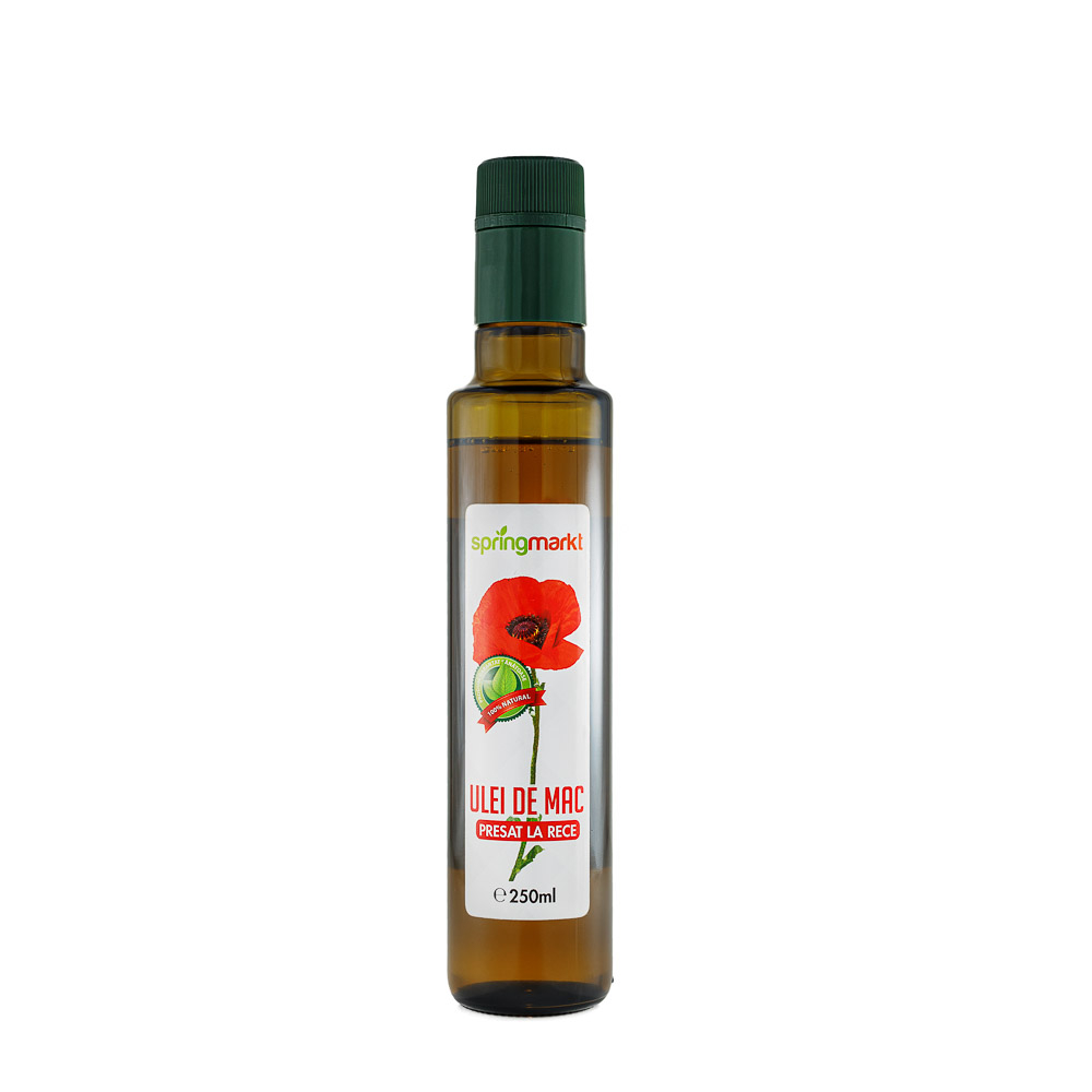 Ulei de Mac (presat la rece) 250ml, uz alimentar