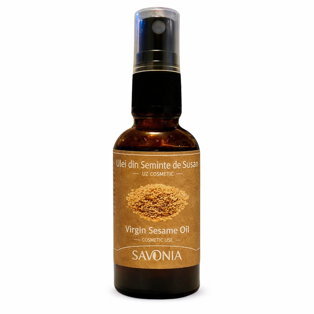 Ulei din Semințe de Susan, Virgin, Uz Cosmetic, Savonia, 30 ml