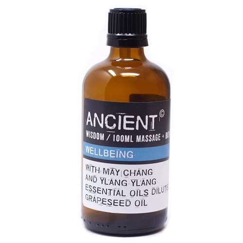 Ulei pentru masaj Wellbeing, 100 ml, Ancient Wisdom